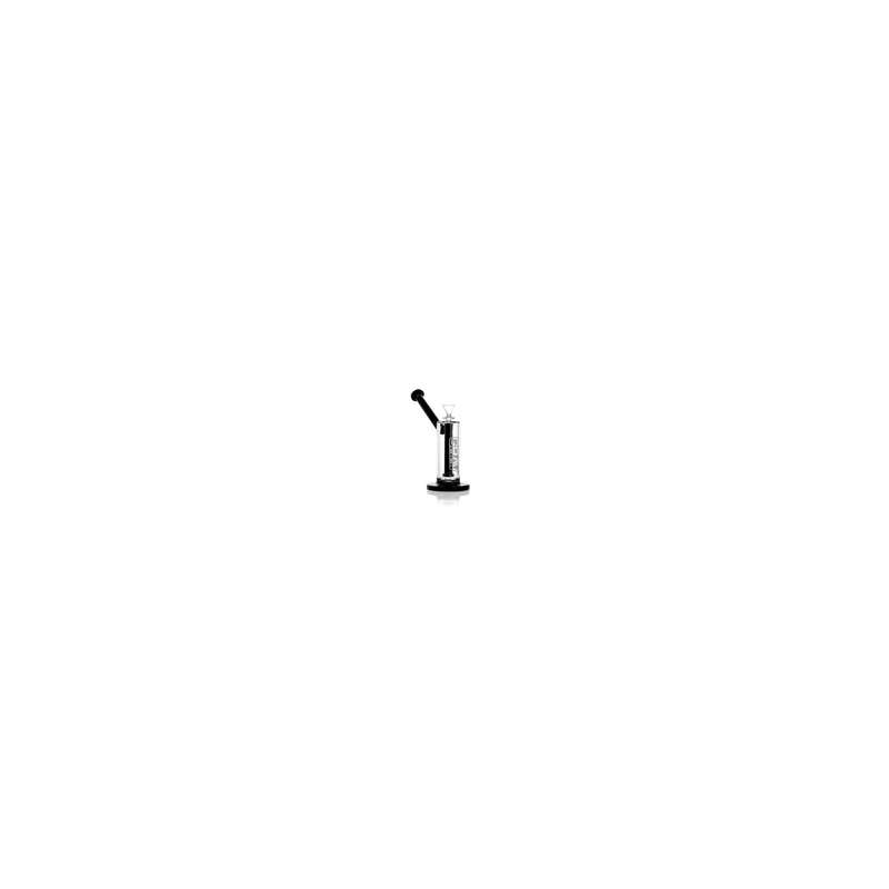 Large Upright Bubbler - Black Accents
